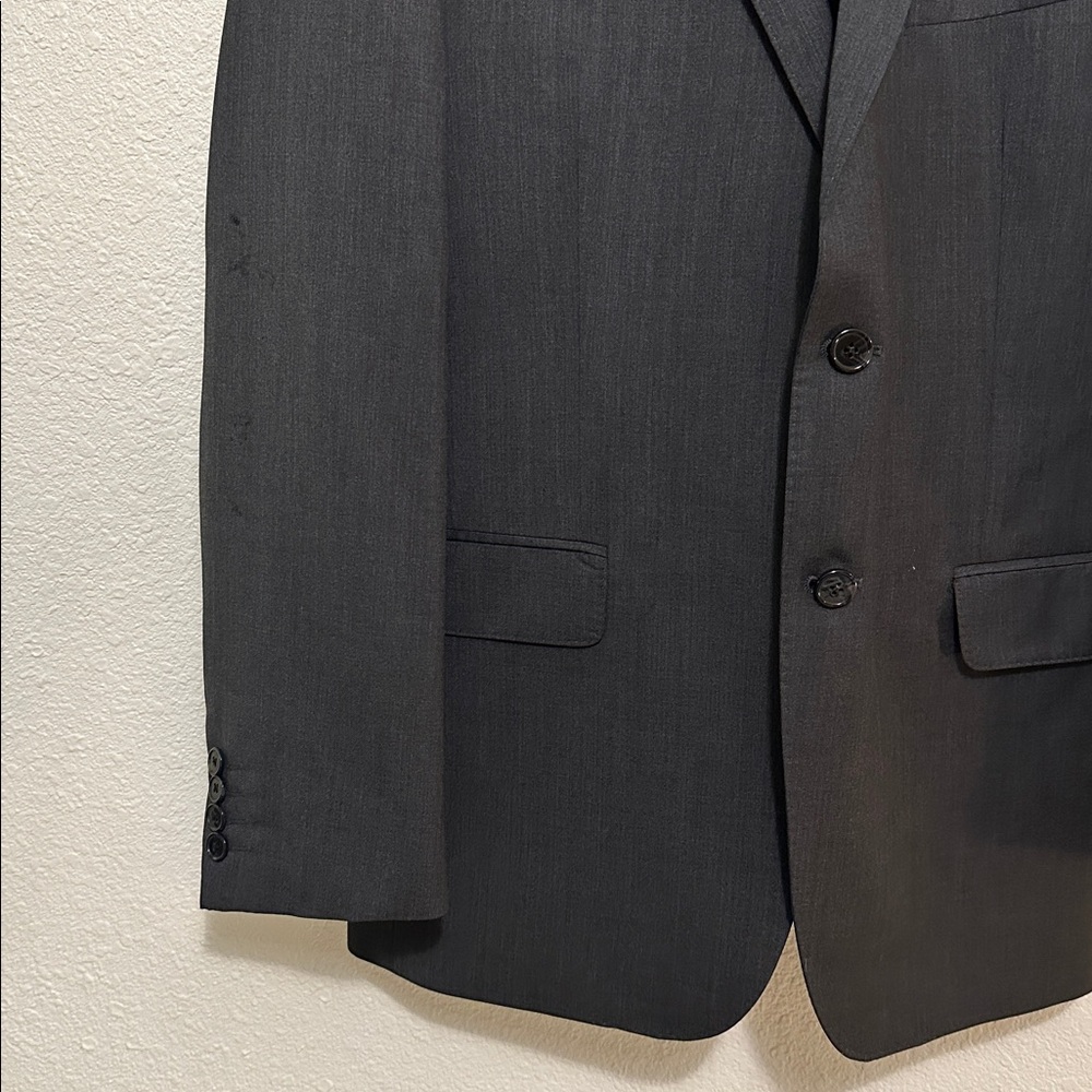 Ermenegildo Zegna Saks Fifth Avenue Charcoal Men's Suit 42R - Picture 4 of 16
